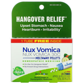 Boiron Single Remedies Nux Vomica 30C 3 Tubes Approx 80 mỗi viên 306962844240