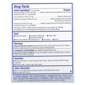 Boiron Sleep Calm Meltaway Tablets Unflavored 60 Meltaway Tablets 3 Boiron Sleep Calm Meltaway Tablets Unflavored 60 Meltaway Tablets 306969310045