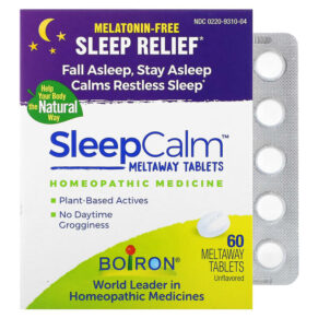 Boiron Sleep Calm Meltaway Unflavored 60 Meltaway viên 306969310045