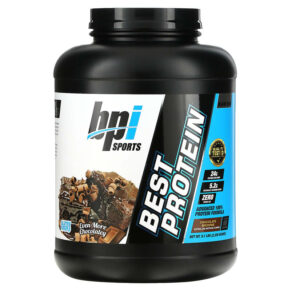 BPI Sports Best Protein Advanced 100% Protein Formula Chocolate Brownie 5.1 lbs (2.329 g) 811213026899