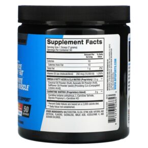 BPI Sports CLA + Carnitine Fruit Punch 12.34 oz (350 g) 811213026653