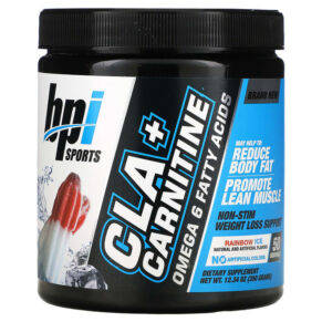 BPI Sports CLA + Carnitine Rainbow Ice 12.34 oz (350 g) 811213028213