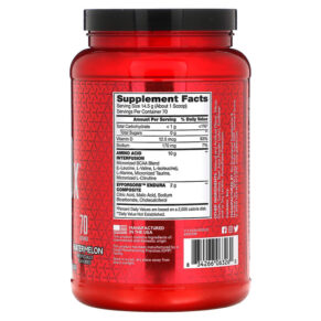 BSN AminoX Endurance & Recovery Watermelon 2.24 lb (1.02 kg) 834266063260