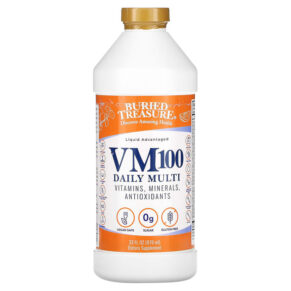 Buried Treasure Liquid Advantage VM100 Daily Multi Orange Zest 32 fl oz (976 ml) 016055453784