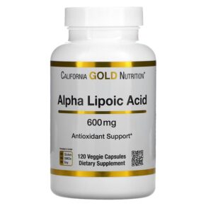 California Gold Nutrition Alpha Lipoic Acid 600 mg 120 viên 898220013647
