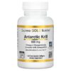 California Gold Nutrition Antarctic Krill Oil Omega-3 Phospholipids Complex + Astaxanthin Natural Strawberry & Lemon Flavor 500 mg 120 Fish Gelatin viên 898220011018