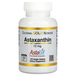 California Gold Nutrition Astaxanthin Astalif Pure Icelandic 12 mg 120 viên 898220011049