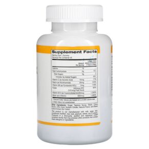 California Gold Nutrition B Complex Gummies No Gelatin No Gluten Natural Strawberry Flavor 45 Gummies 898220012015