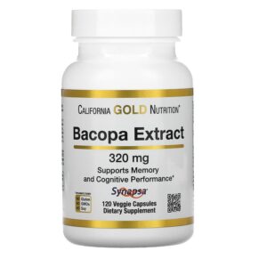 California Gold Nutrition Bacopa Extract 320 mg 120 viên 898220020638