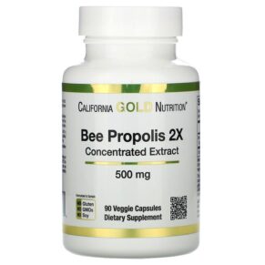 California Gold Nutrition Bee Propolis 2X Concentrated Extract 500 mg 90 viên 898220009459