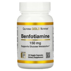 California Gold Nutrition Benfotiamine 150 mg 30 viên 898220020249