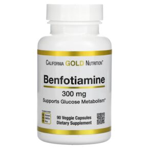 California Gold Nutrition Benfotiamine 300 mg 90 viên 898220020232