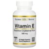 California Gold Nutrition Bioactive Vitamin E 335 mg (500 IU) 90 viên 898220019663