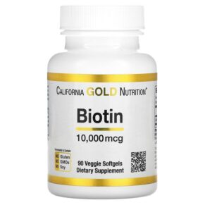 California Gold Nutrition Biotin 10.000 mcg 90 viên 898220011704