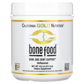 California Gold Nutrition Bone Food 14.50 oz (411 g) 898220020683