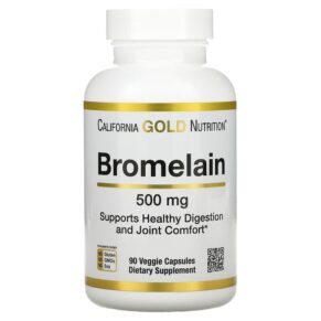 California Gold Nutrition Bromelain 500 mg 90 viên 898220021055