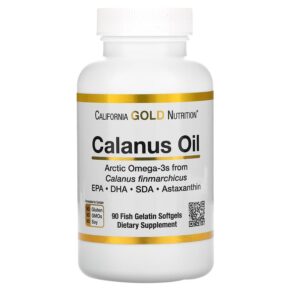 California Gold Nutrition Calanus Oil 500 mg 90 Fish Gelatin viên 898220019977
