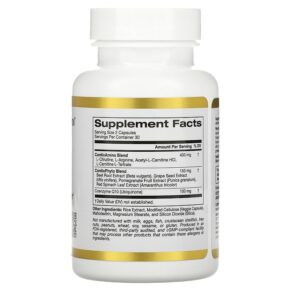 California Gold Nutrition Cardio Complex 60 Veggie Capsules 898220020706