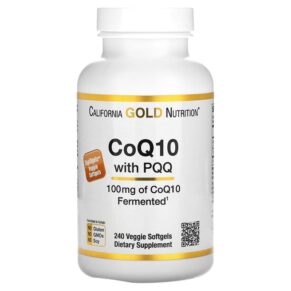 California Gold Nutrition CoQ10 + PQQ 100 mg 240 viên 898220013371