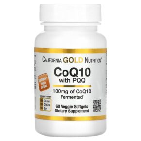 California Gold Nutrition CoQ10 + PQQ 100 mg 60 viên 898220012695