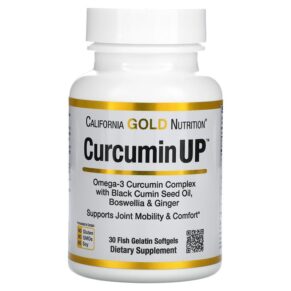 California Gold Nutrition CurcuminUP 30 Fish Gelatin viên 898220011445