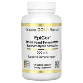 California Gold Nutrition EpiCor Dried Yeast Fermentate 500 mg 120 viên 898220015665