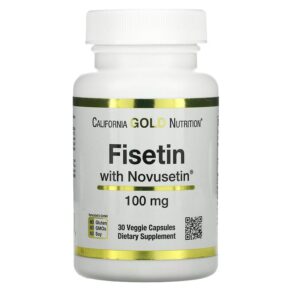 California Gold Nutrition Fisetin + Novusetin 100 mg 30 viên 898220018437