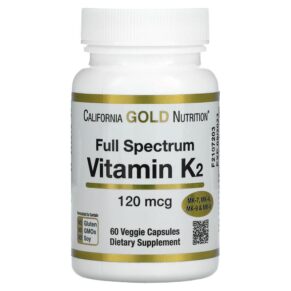 California Gold Nutrition Full Spectrum Vitamin K2 120 mcg 60 viên 898220012992