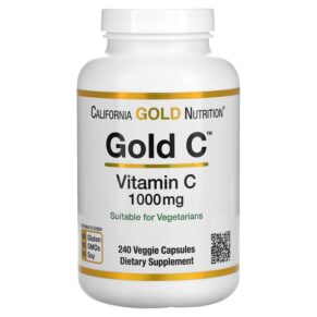 California Gold Nutrition Gold C USP Grade Vitamin C 1.000 mg 240 viên 898220009329