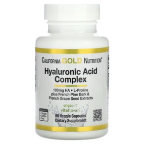 California Gold Nutrition Hyaluronic Acid Complex 60 viên 898220008568