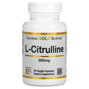 California Gold Nutrition L-Citrulline Kyowa Hakko 500 mg 60 viên 898220011292