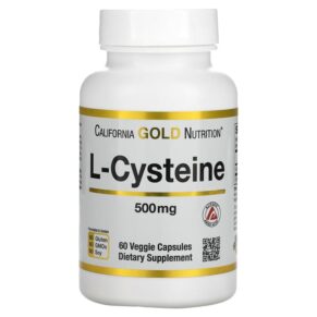 California Gold Nutrition L-Cysteine AjiPure 500 mg 60 viên 898220011308