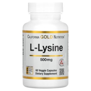 California Gold Nutrition L-Lysine 500 mg 60 viên 898220011322