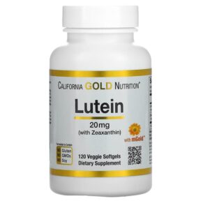 California Gold Nutrition Lutein + Zeaxanthin 20 mg 120 viên 898220014033