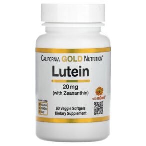 California Gold Nutrition Lutein + Zeaxanthin 20 mg 60 viên 898220014088