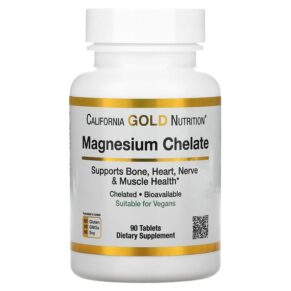 California Gold Nutrition Magnesium Chelate 210 mg 90 viên 898220012985