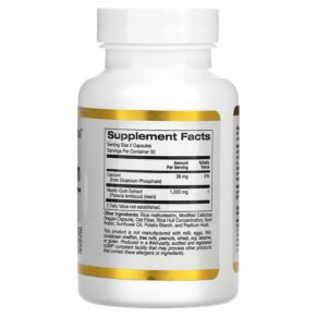 California Gold Nutrition Mastic Gum 500 mg Per Serving 60 Veggie Capsules 3 California Gold Nutrition Mastic Gum 500 mg Per Serving 60 Veggie Capsules 898220018376