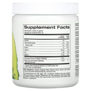 California Gold Nutrition MATCHA ROAD Matcha + Collagen 8 oz (227 g) 898220021581