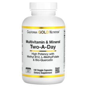 California Gold Nutrition Multivitamin & Mineral Two-A-Day 180 viên 898220019915