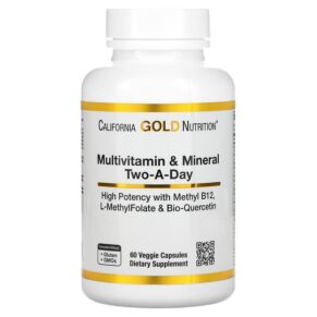 California Gold Nutrition Multivitamin & Mineral Two-A-Day 60 viên 898220019908