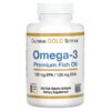 California Gold Nutrition Omega-3 Premium Fish Oil 180 EPA/120 DHA 100 Fish Gelatin viên 898220009527