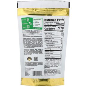 California Gold Nutrition Organic 3-Seed Blend 12 oz (340 g) 898220013548