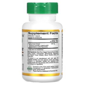 California Gold Nutrition Passion Flower EuroHerbs European Quality 250 mg 60 Veggie Capsules 3 California Gold Nutrition Passion Flower EuroHerbs European Quality 250 mg 60 Veggie Capsules 898220011155