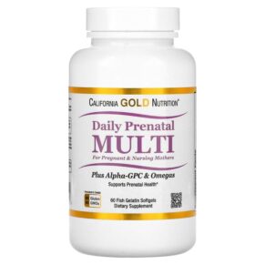 California Gold Nutrition Prenatal MultiVitamin 60 viên 898220013456