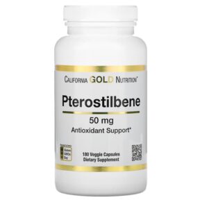 California Gold Nutrition Pterostilbene 50 mg 180 viên 898220018482