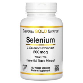 California Gold Nutrition Selenium Yeast-Free 200 mcg 180 viên 898220013524