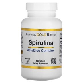 California Gold Nutrition Spirulina AstaBlue Complex 180 viên 898220018598