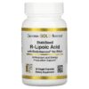 California Gold Nutrition Stabilized R-Lipoic Acid 30 viên 898220020065