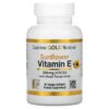 California Gold Nutrition Sunflower Vitamin E + Mixed Tocopherols 400 IU 90 viên 898220011698