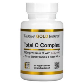 California Gold Nutrition Total C Complex 500 mg 60 viên 898220018833
